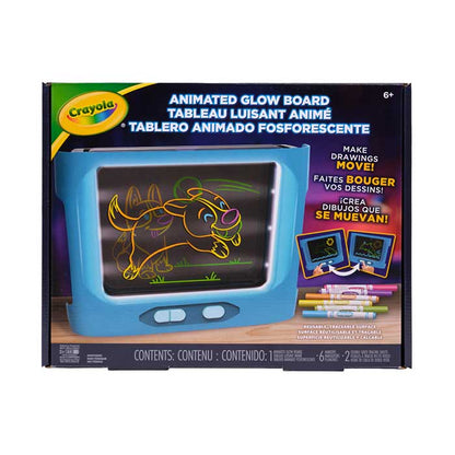 Animated Glow Board, Dual-Screen Drawing Board with Animation - US 4780