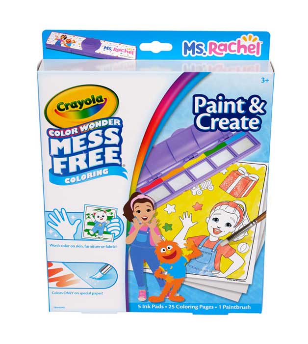 Crayola Ms. Rachel Color Wonder Paint & Create Set - US 0393