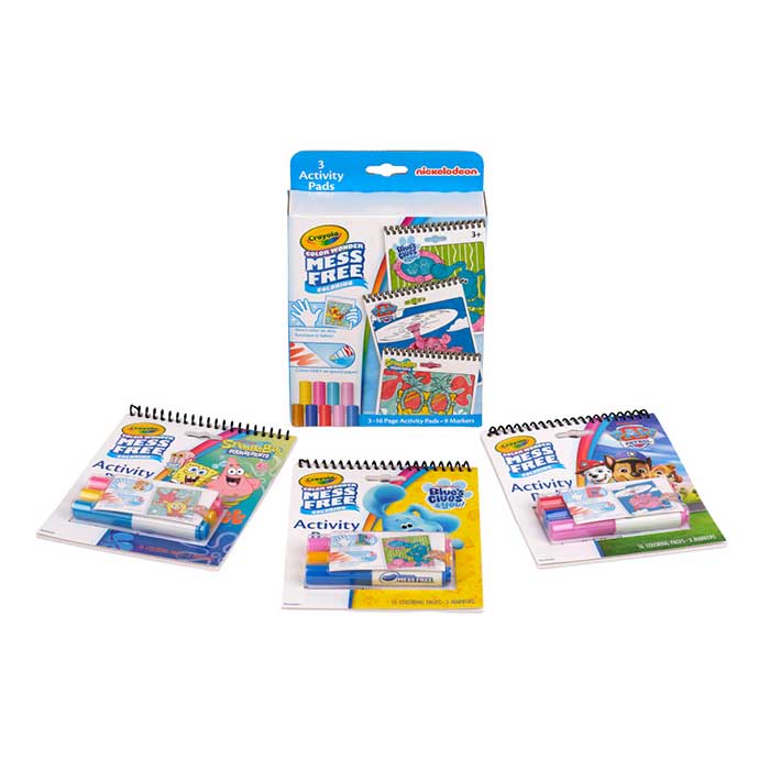 Color Wonder Nickelodeon Activity Pad 3-Pack - US 3998