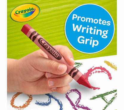 Washable Triangular Grip Crayons, 8 Count - US 3398