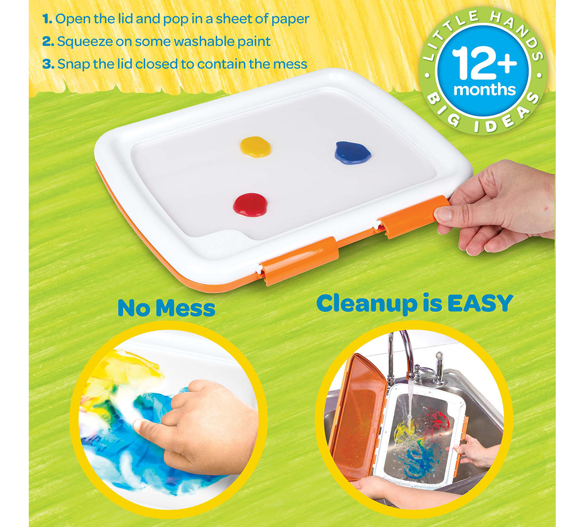 Easy Clean Fingerpaint Station - US 9510