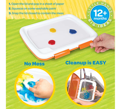 Easy Clean Fingerpaint Station - US 9510