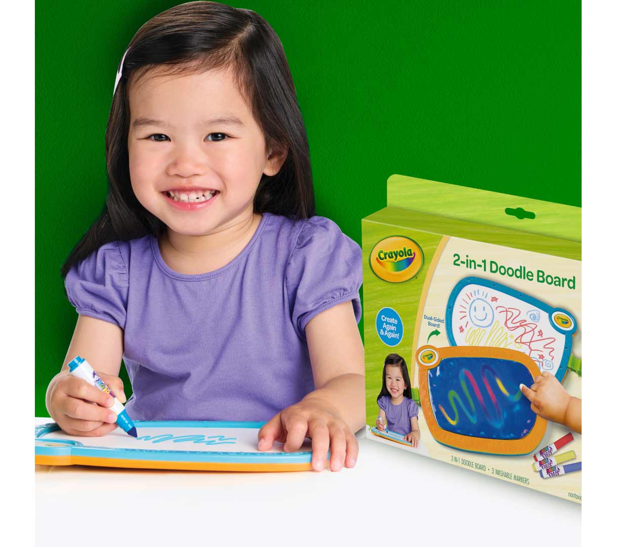 2-in-1 Doodle Board - US 5816