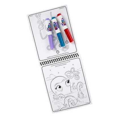Spidey Color and Erase Reusable Activity Pad with Markers - US 7674
