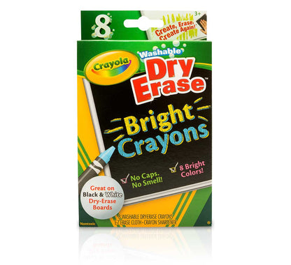 Dry-Erase Bright Crayons - US 0507