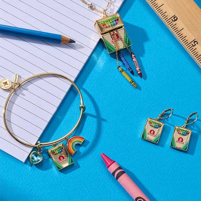 Crayola Teacher Appreciation Crayon Box Earrings - US 0294