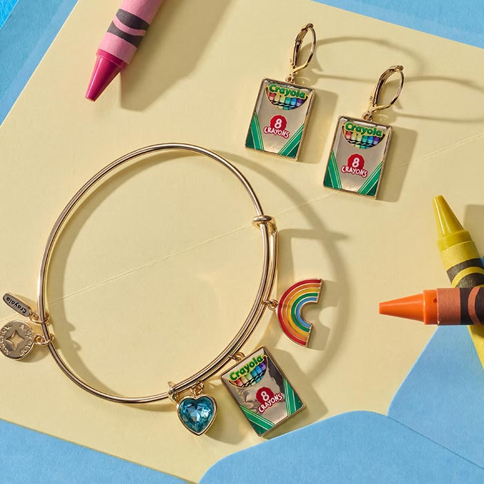 Crayola Teacher Appreciation Crayon Box Earrings - US 0294