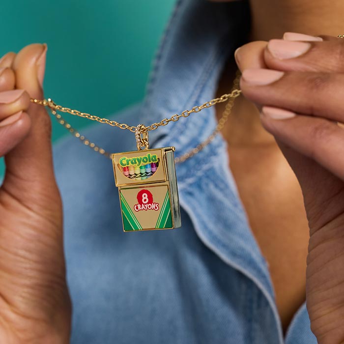 Crayola Teacher Appreciation Crayon Box Locket - US 2505