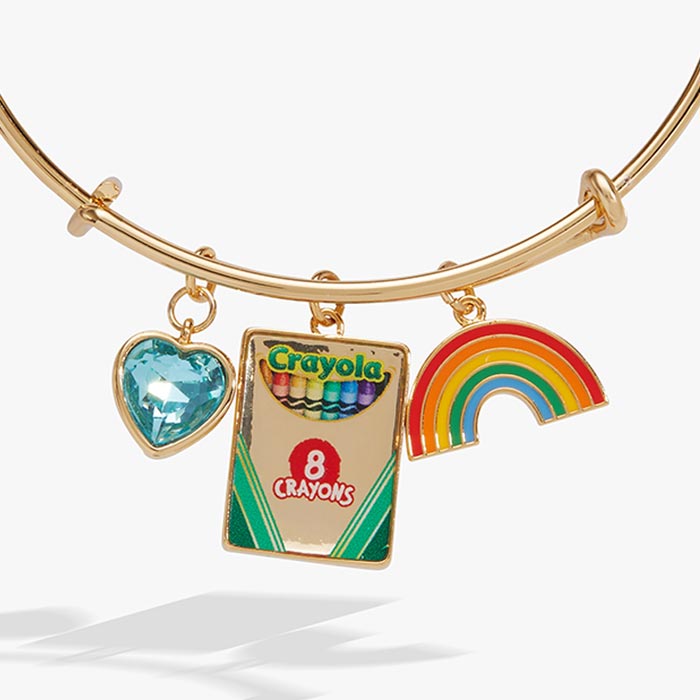 Crayola Teacher Appreciation Multi Charm Bangle - US 2997