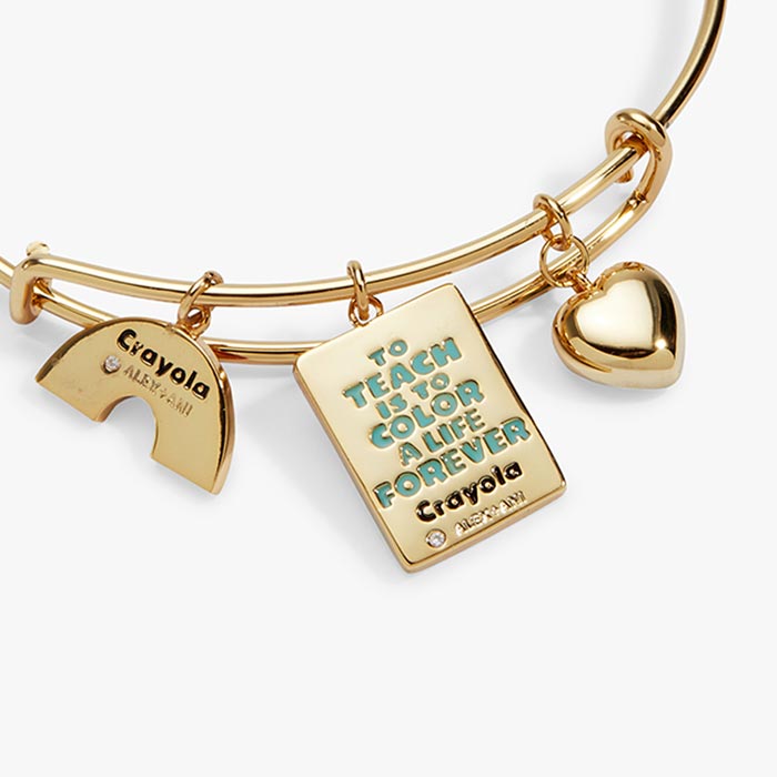 Crayola Teacher Appreciation Multi Charm Bangle - US 2997