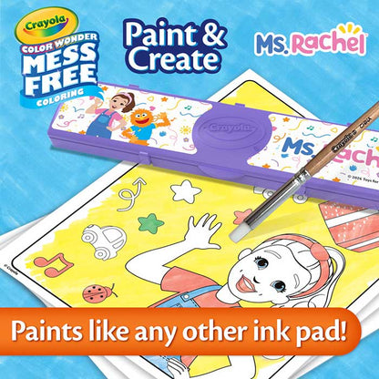 Crayola Ms. Rachel Color Wonder Paint & Create Set - US 0393