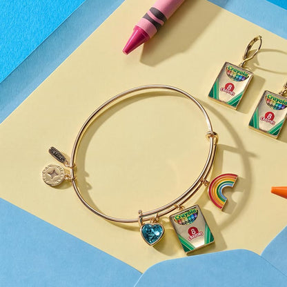 Crayola Teacher Appreciation Multi Charm Bangle - US 2997