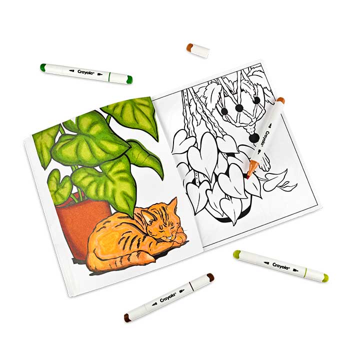 Plant Lady Adult Coloring Book, 32 Pages - US 1344