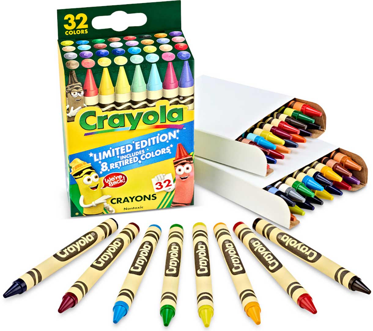 Classic & Limited Edition Retired Crayons, 32 Count - US 0752