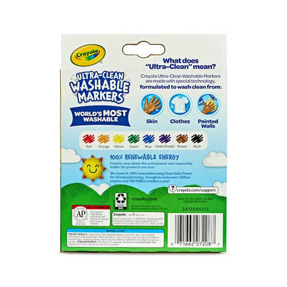 Ultra-Clean Markers, Wedge Tip, 8 count - US 7827