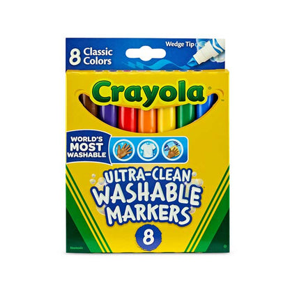 Ultra-Clean Markers, Wedge Tip, 8 count - US 7827