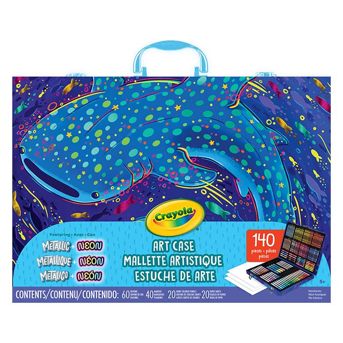 Color and Draw Art Kit Neon & Metallic - US 6995